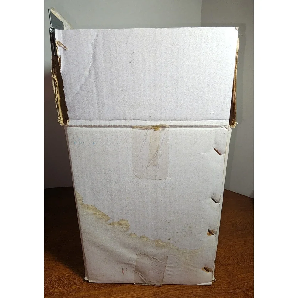 Vintage Yuletide Snow Hamlet German Victorian House 1988 Original Box (Damaged)‎